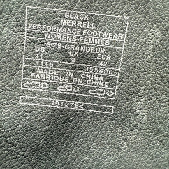 Merrell Select Fresh Air Cushion Womens Leather Comfort Sandals Slip On Wedge Me - Picture 5 of 8